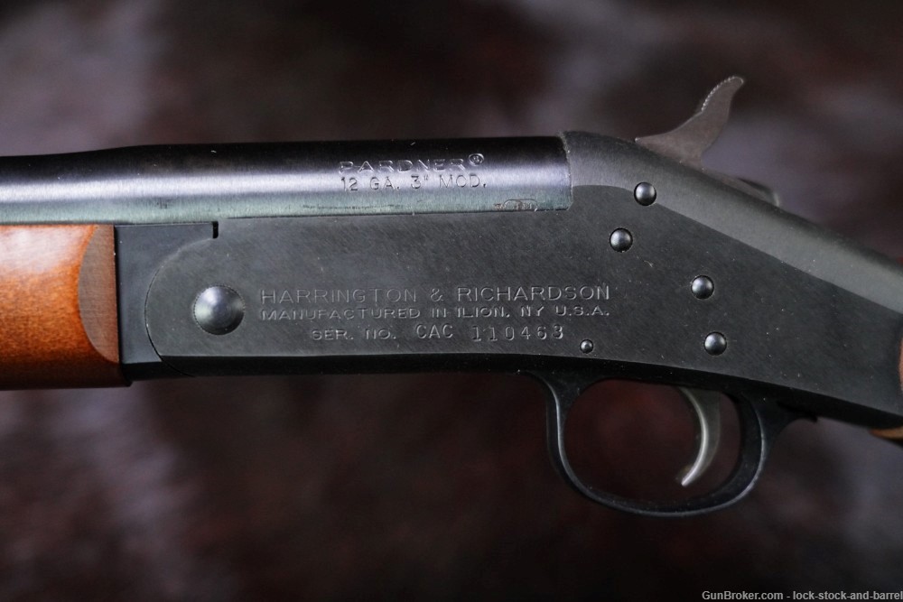 Harrington & Richardson H&R Pardner 12 GA 27.5” Single Shot Shotgun -img-21
