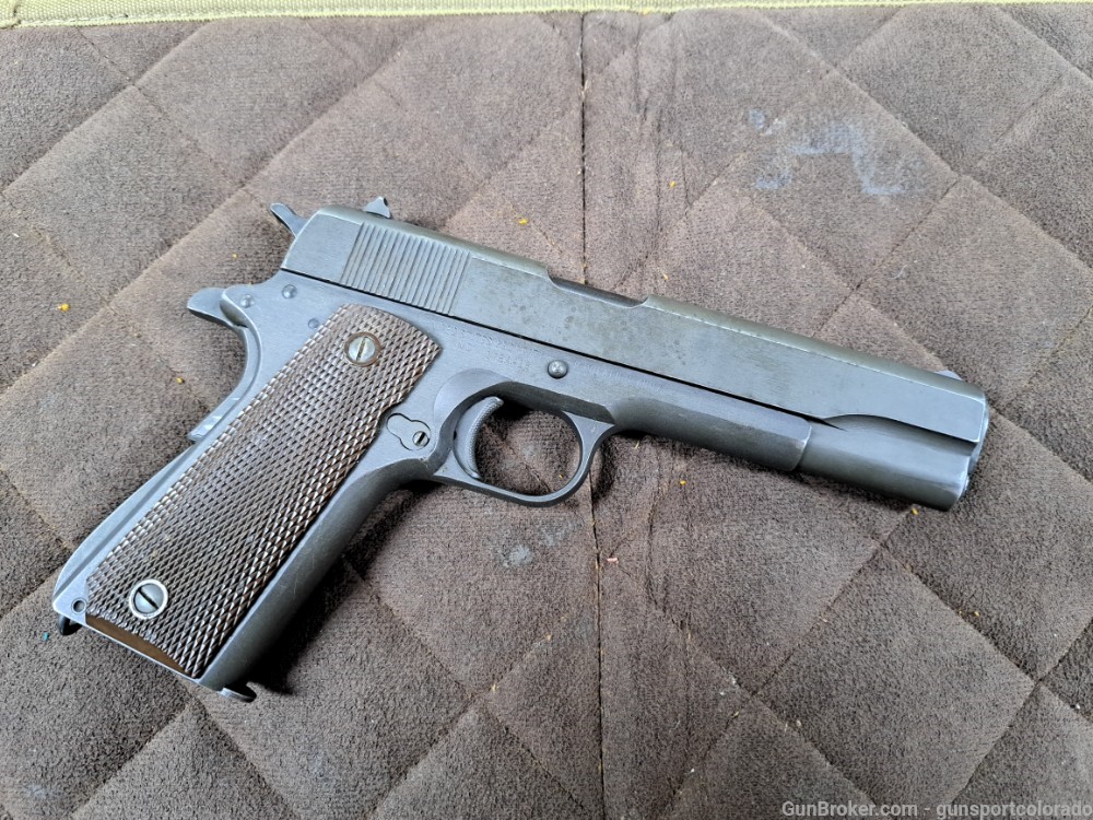 Remington Rand 1911 45 ACP 1944 Matching with Holster-img-1