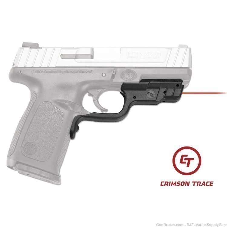 CRIMSON TRACE Red LASERGAURD LG-457 For SMITH & WESSON SD 9 & SD 40 -img-0