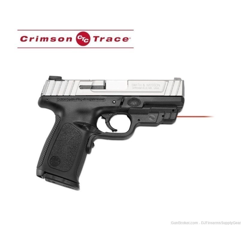 CRIMSON TRACE Red LASERGAURD LG-457 For SMITH & WESSON SD 9 & SD 40 -img-1