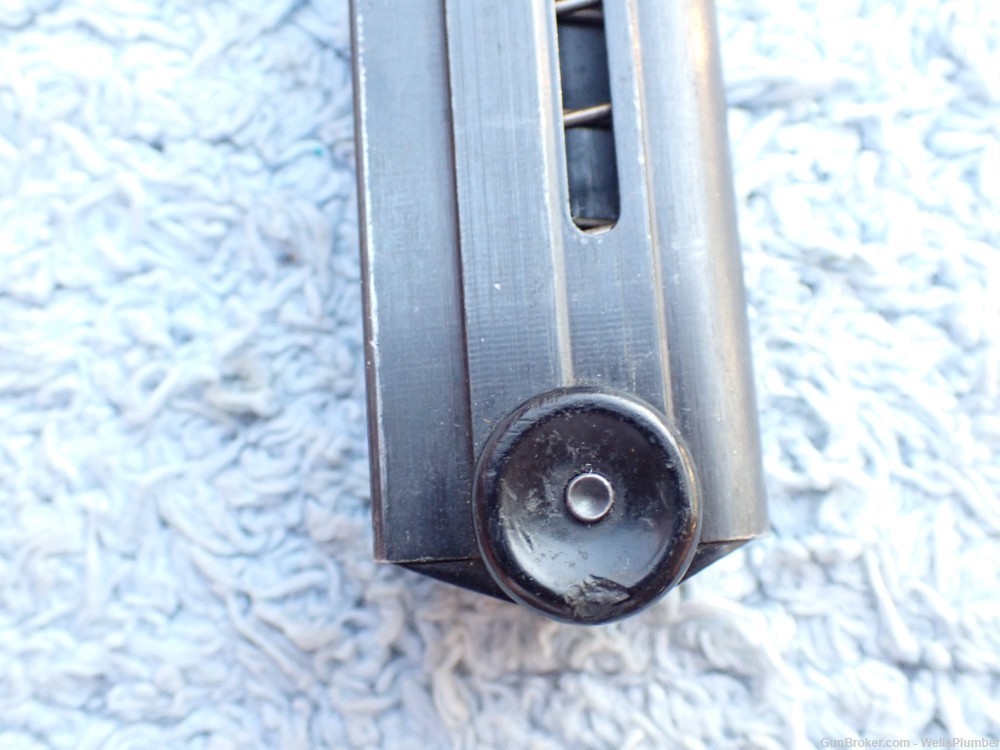 GERMAN WWII P08 LUGER 9mm PISTOL MAGAZINE fxo EAGLE 37 (EXCELLENT)-img-7