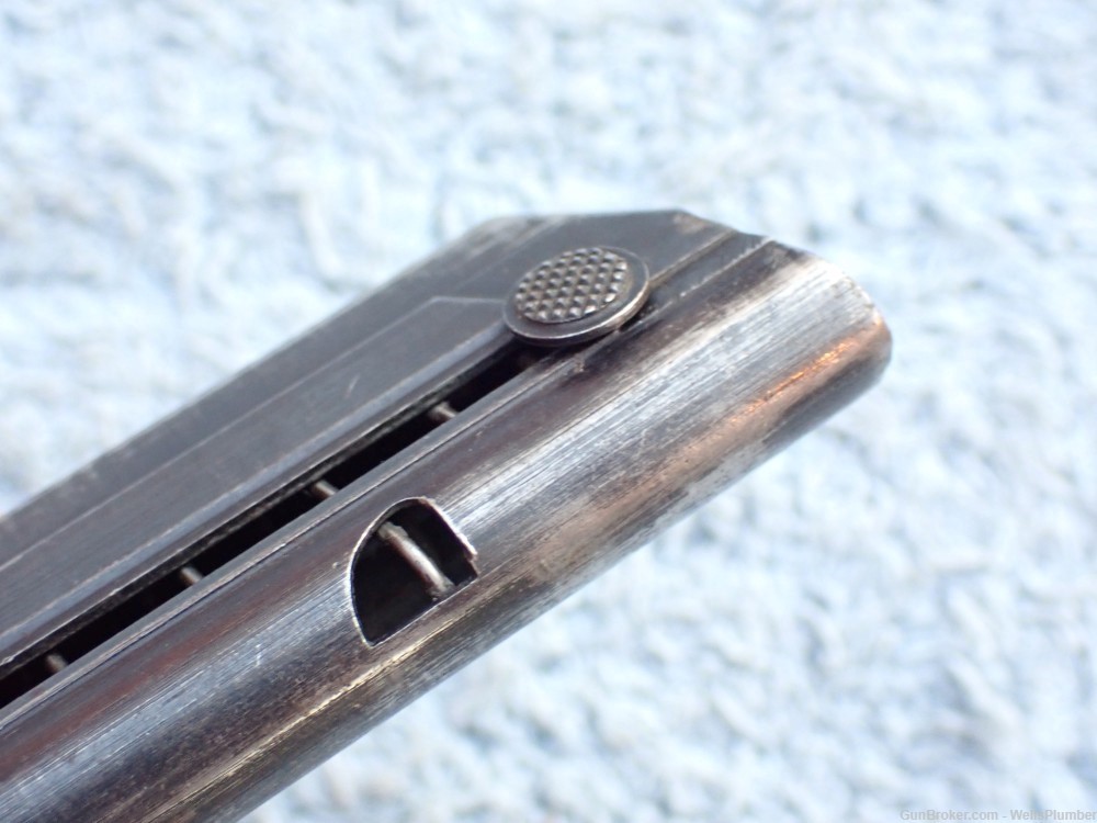 GERMAN WWII LUGER P-08 122 STRAIGHT WING EAGLE 37 9MM MAGAZINE #2390-img-5