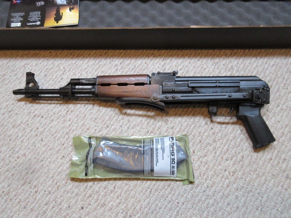 Zastava M70 ZPAP Underfolder 7.62x39 16" AK-47 Walnut handguard 1-30rd mag-img-0