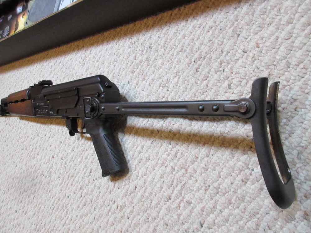 Zastava M70 ZPAP Underfolder 7.62x39 16" AK-47 Walnut handguard 1-30rd mag-img-3