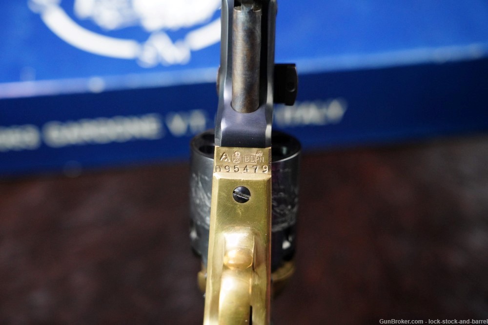 ASM 1851 Navy Repro .36 Cal 7.5" BP Percussion Revolver 1994 ATF Antique-img-10
