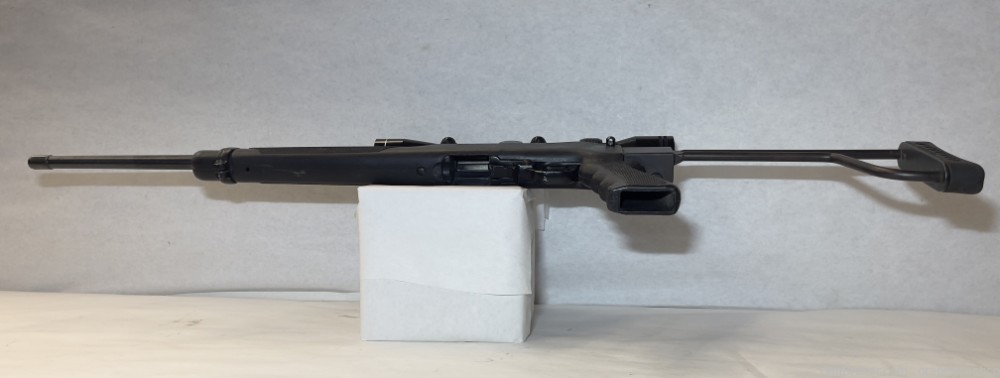 Ruger 10/22 folding stock metal trigger gaurd 18" barrel scope, No magazine-img-3