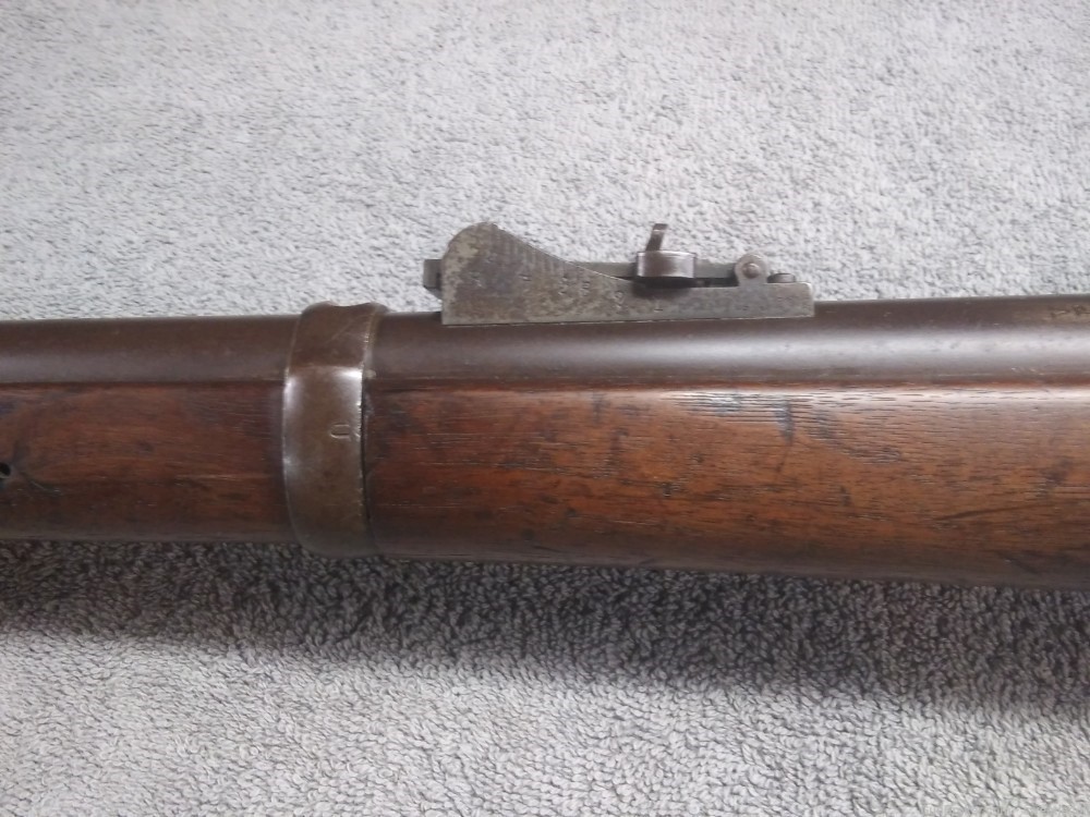 Rare Springfield Model 1873 Cadet Trapdoor Rifle nott 1888 1884-img-13