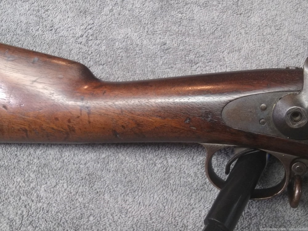 Rare Springfield Model 1873 Cadet Trapdoor Rifle nott 1888 1884-img-45