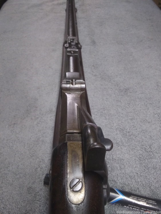 Rare Springfield Model 1873 Cadet Trapdoor Rifle nott 1888 1884-img-28