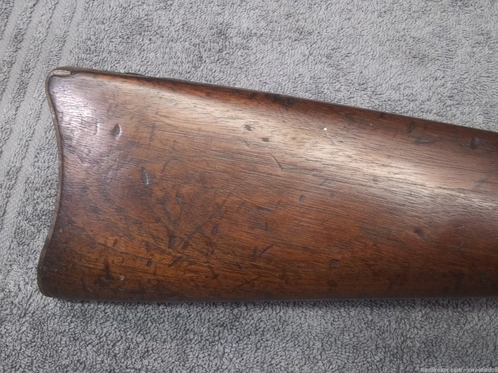 Rare Springfield Model 1873 Cadet Trapdoor Rifle nott 1888 1884-img-44
