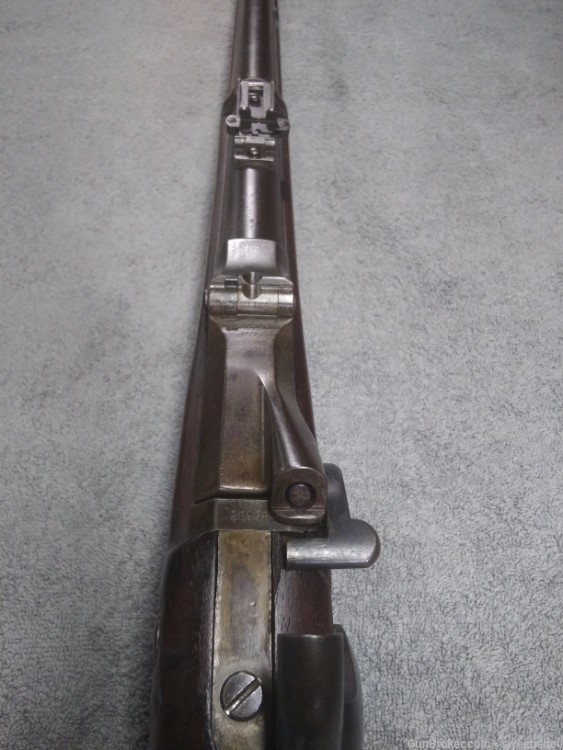 Rare Springfield Model 1873 Cadet Trapdoor Rifle nott 1888 1884-img-26