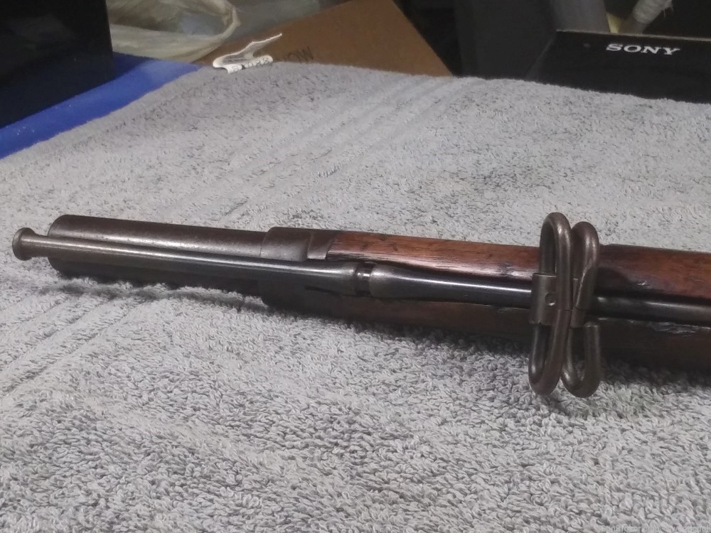 Rare Springfield Model 1873 Cadet Trapdoor Rifle nott 1888 1884-img-65