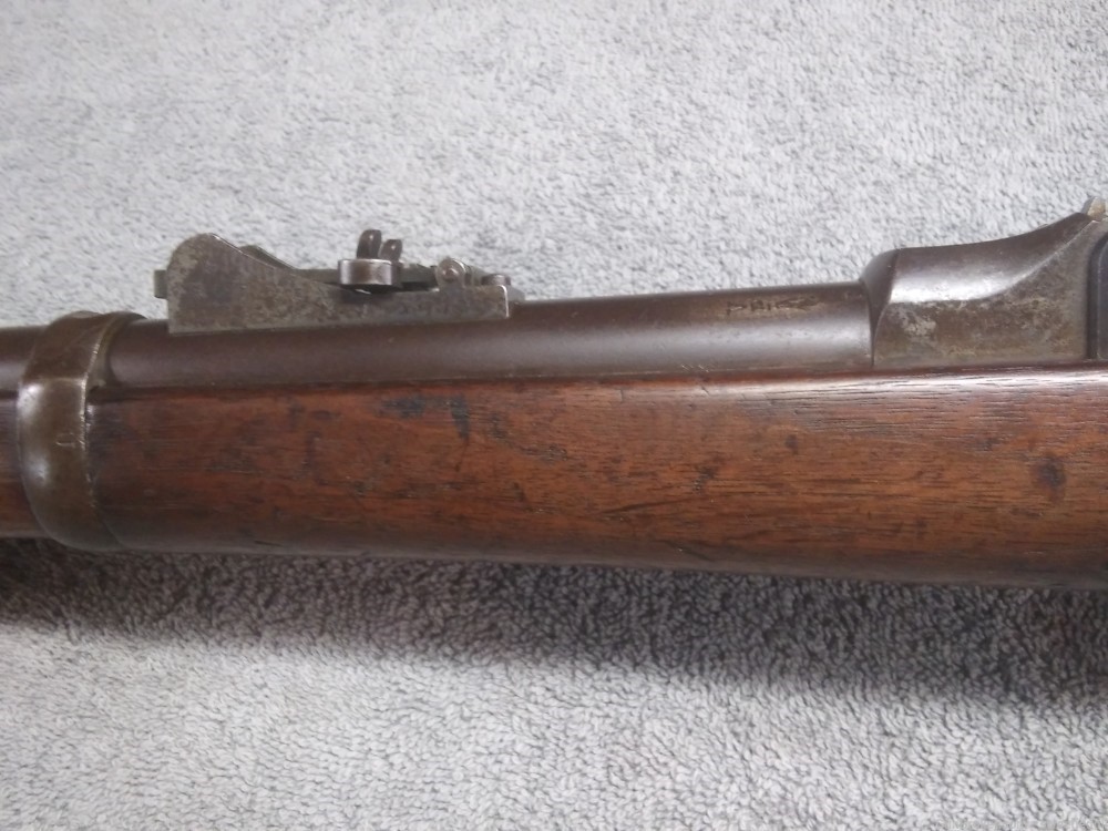 Rare Springfield Model 1873 Cadet Trapdoor Rifle nott 1888 1884-img-12