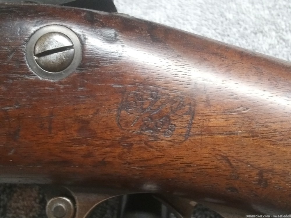 Rare Springfield Model 1873 Cadet Trapdoor Rifle nott 1888 1884-img-7