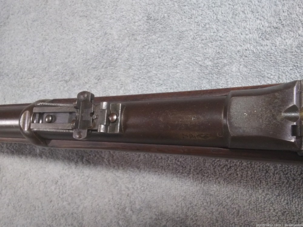 Rare Springfield Model 1873 Cadet Trapdoor Rifle nott 1888 1884-img-35