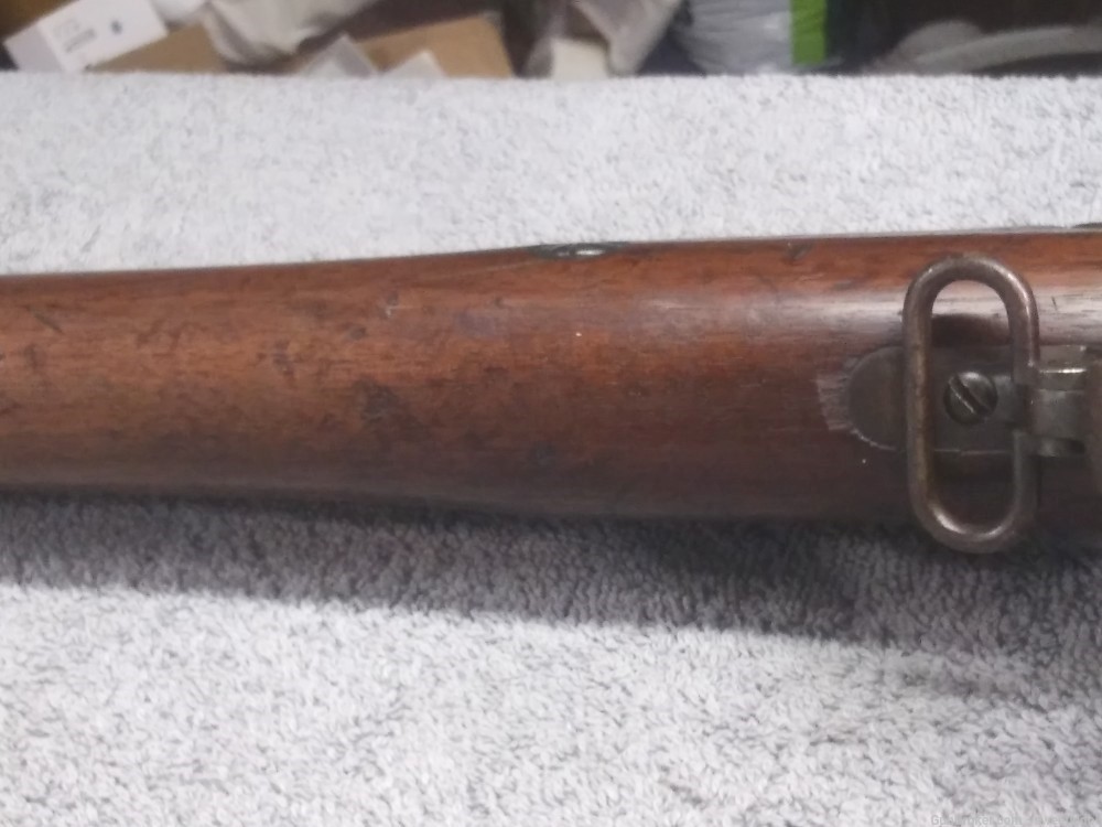 Rare Springfield Model 1873 Cadet Trapdoor Rifle nott 1888 1884-img-58
