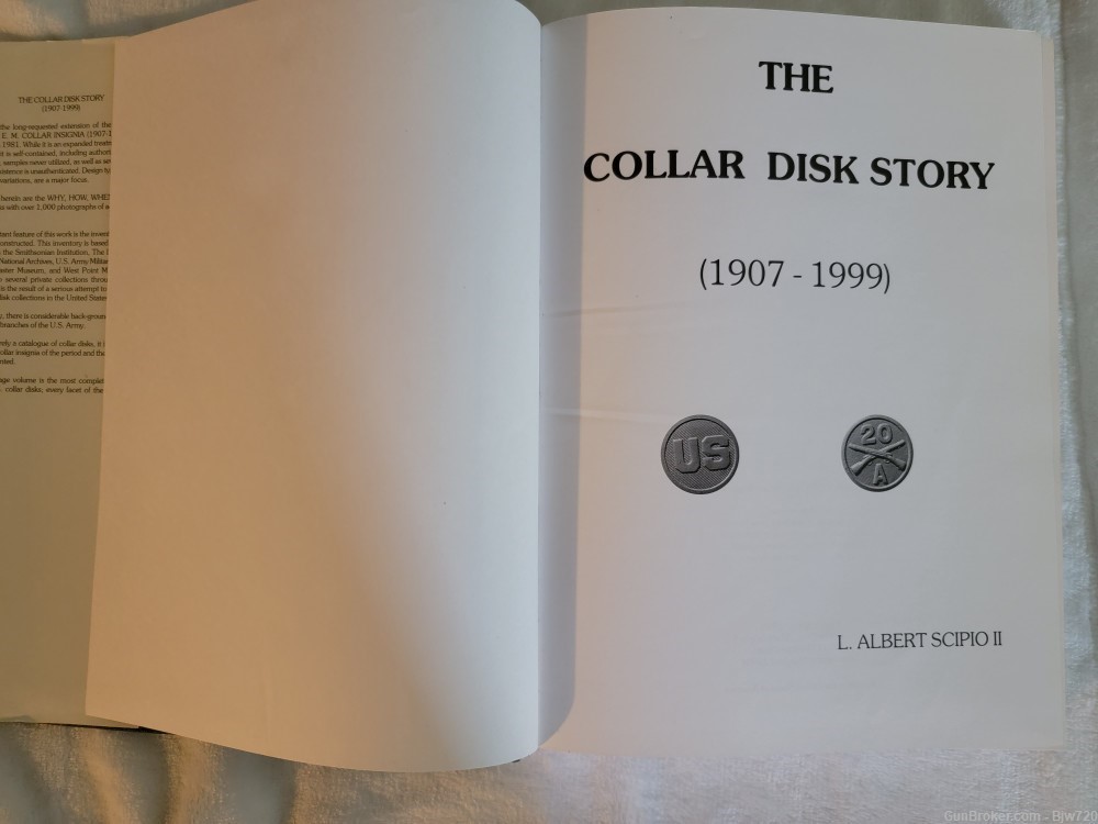 The Collar Disk Story (1907-1999) by L. Albert Scipio II - First Edition-img-3