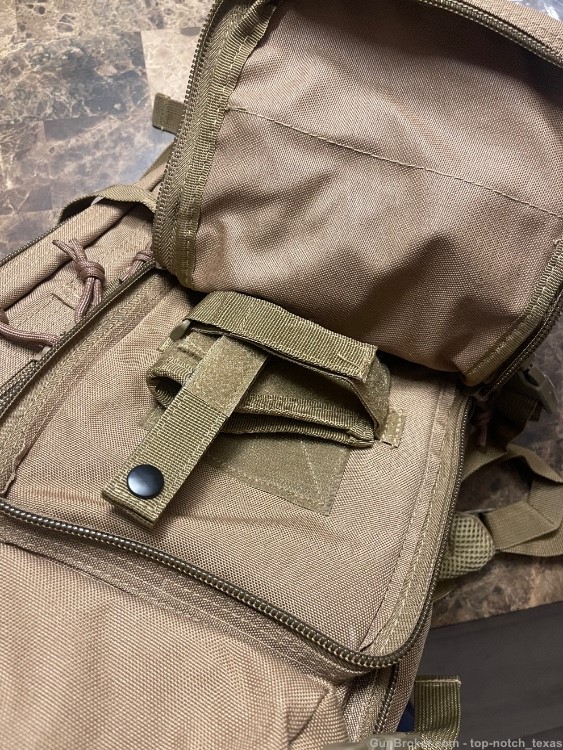 *NEW* Glock Backpack -color: Coyote OEM Glock Merch Sale! Hidden Holster-img-5