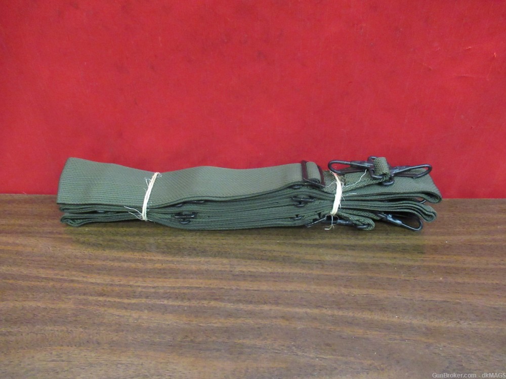 15 U.S. Military Nylon Olive Drab General Purpose Straps Mil-Surp -img-1