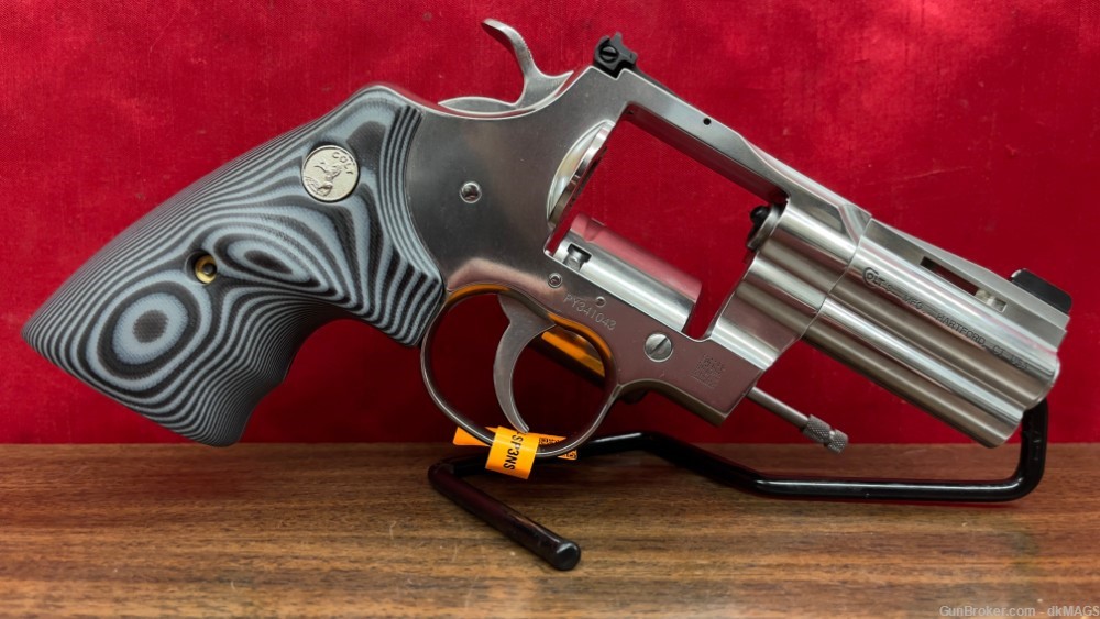 Colt Python Combat Elite .357 mag 6 RD 3" BBL DA / SA Stainless Revolver-img-11