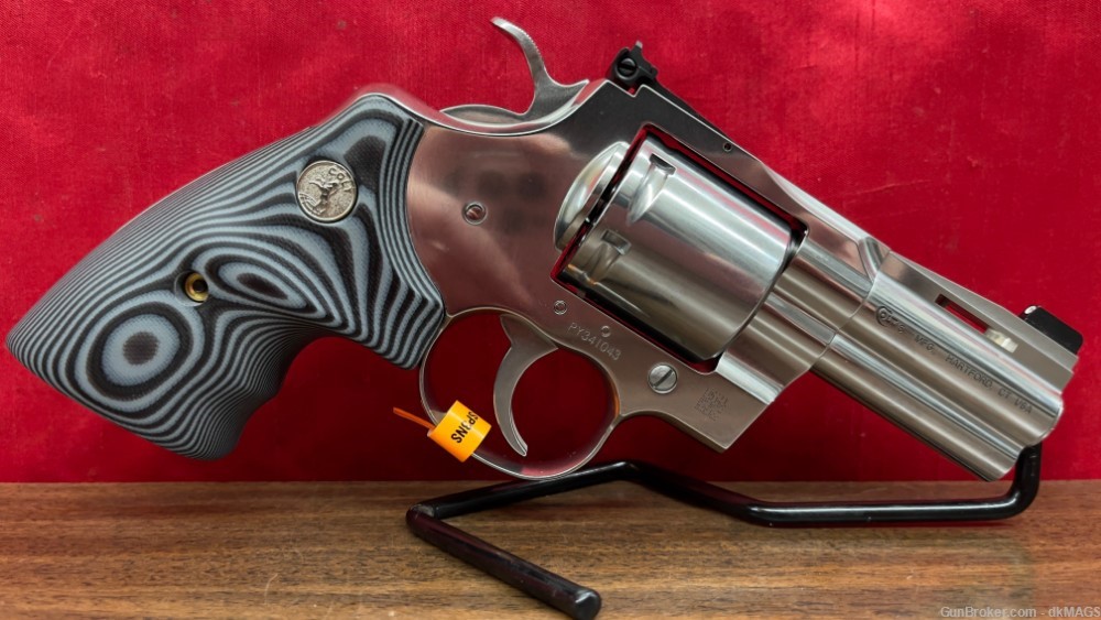 Colt Python Combat Elite .357 mag 6 RD 3" BBL DA / SA Stainless Revolver-img-8