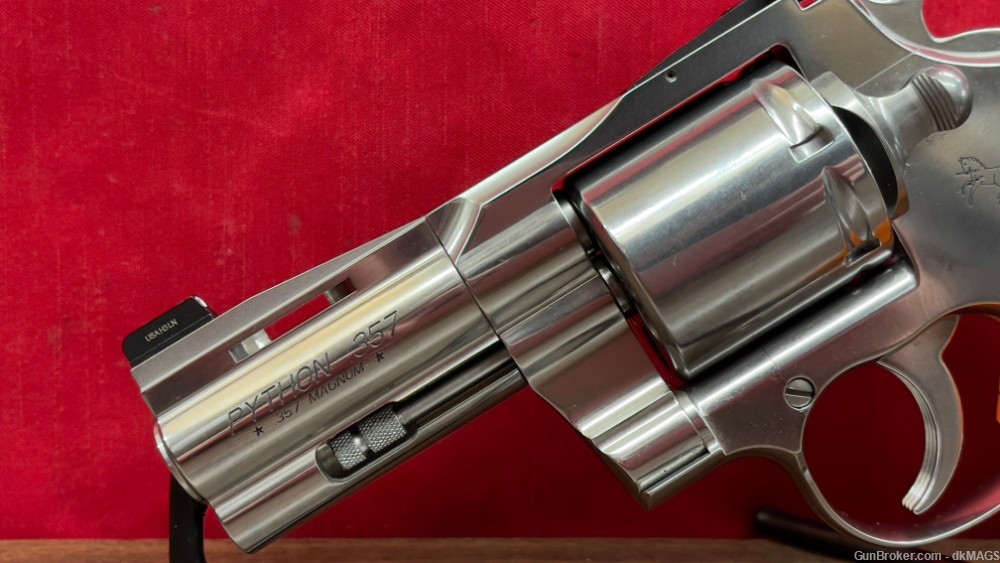 Colt Python Combat Elite .357 mag 6 RD 3" BBL DA / SA Stainless Revolver-img-2