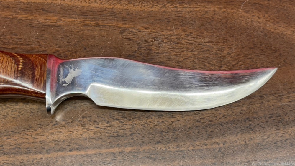 Vintage 1970 s Colt Sheffield Plainsman U1030 U1031 5.5" Fixed Blade Knife-img-6
