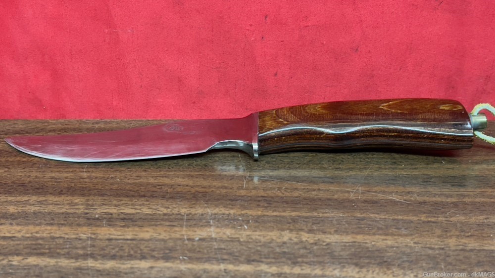 Vintage 1970 s Colt Sheffield Plainsman U1030 U1031 5.5" Fixed Blade Knife-img-8