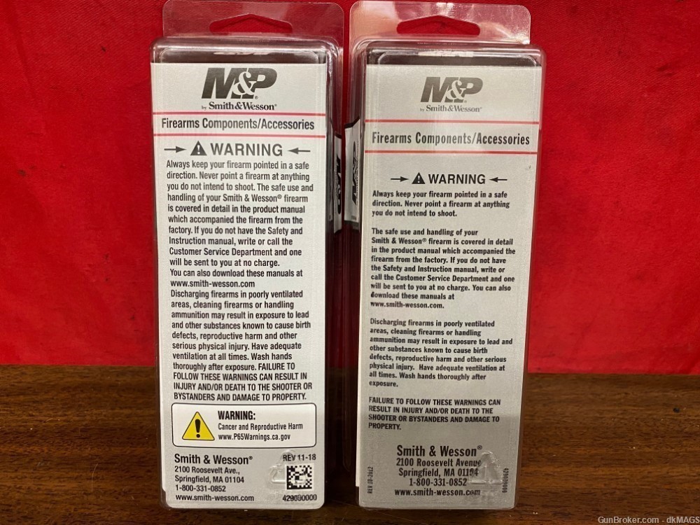 2 S&W M&P 9 Shield 9mm 8rd Magazines Mags Clips 1299360000-img-3