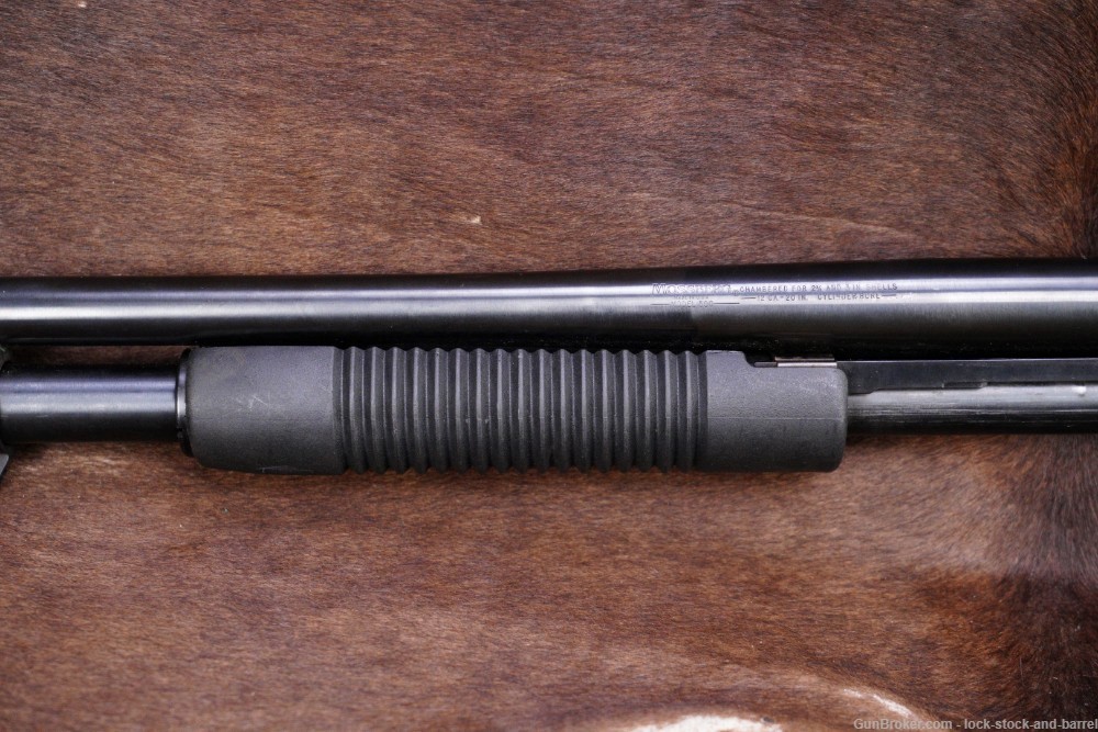 Mossberg Model 590 12 Gauge CYL 21” Pump Action Shotgun MFD 1990s-img-11