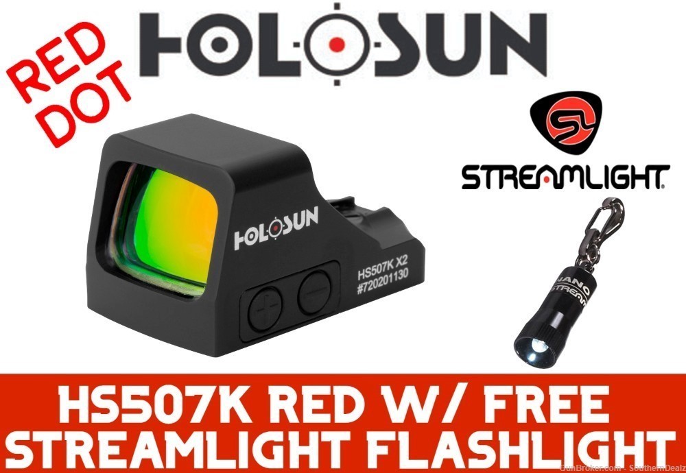 Holosun HS507K - FREE Streamlight - HS507K Holosun-img-0