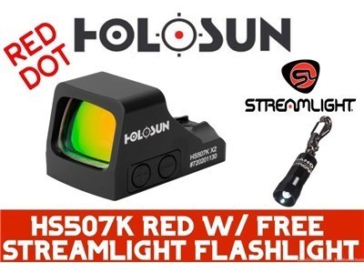 Holosun HS507K - FREE Streamlight - HS507K Holosun