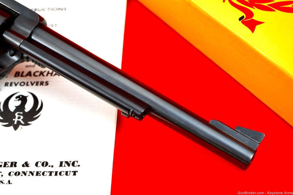Rare 3-Screw Ruger Blackhawk .30 Carbine Original Box & 3-Digit Serial-img-8