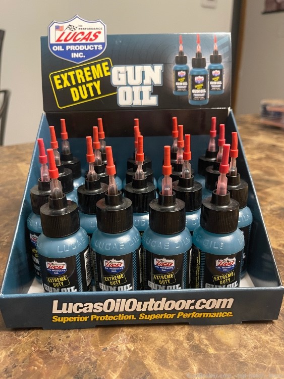 Lucas EXTREME DUTY Gun Oil 1oz. w/needle applicator -img-0
