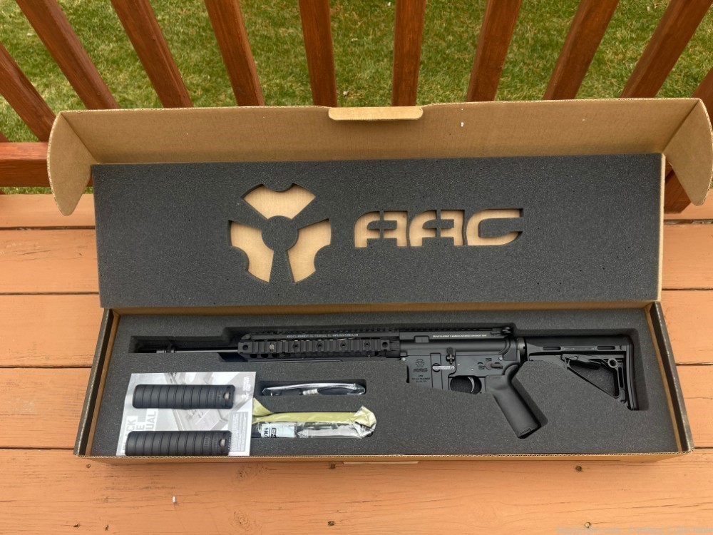 NEW IN BOX AAC MPW 16IN 300BLK rifle KAC URX II rail-img-0