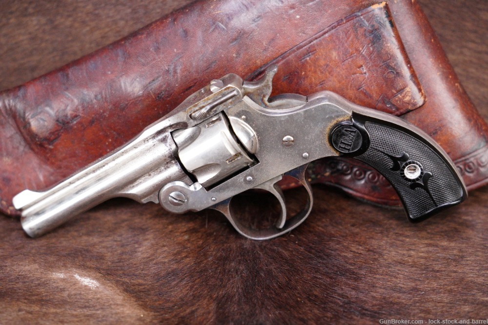 Hopkins & Allen Model Safety Police .32 S&W Double Action Revolver, C&R-img-3
