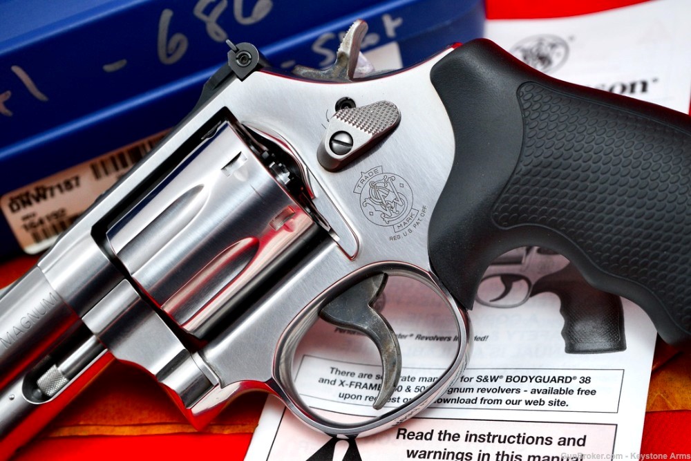 Awesome Smith & Wesson 686 2.5" .357 Magnum 7-Shot Original Case-img-4