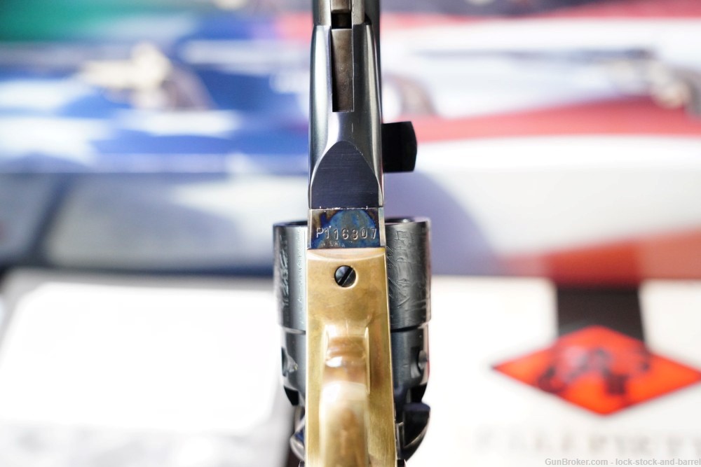 Pietta Cabelas 1860 Army 44 Perc 8” Revolver 4 Screw Frame 2014 ATF Antique-img-10