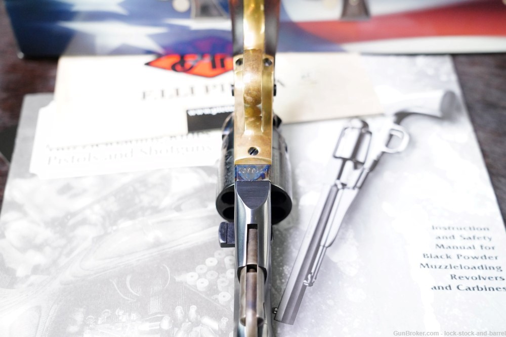 Pietta Cabelas 1860 Army 44 Perc 8” Revolver 4 Screw Frame 2014 ATF Antique-img-5