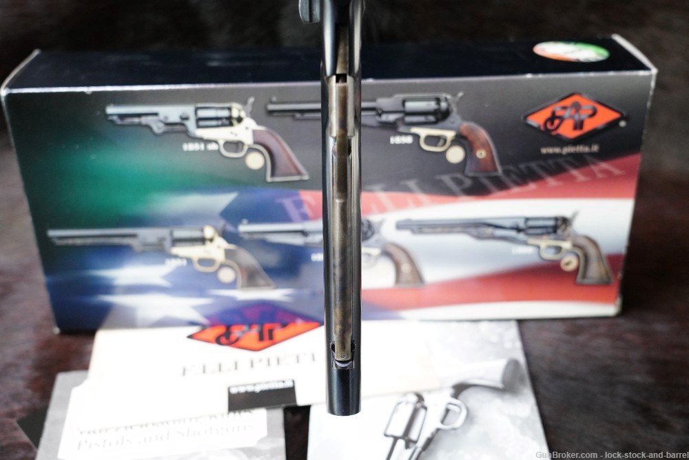 Pietta Cabelas 1860 Army 44 Perc 8” Revolver 4 Screw Frame 2014 ATF Antique-img-6