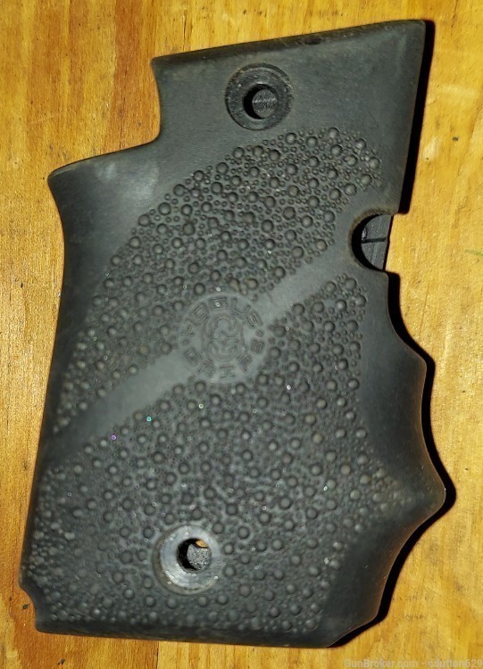 Hogue grips for Sig P238 black rubber wraparound-img-0
