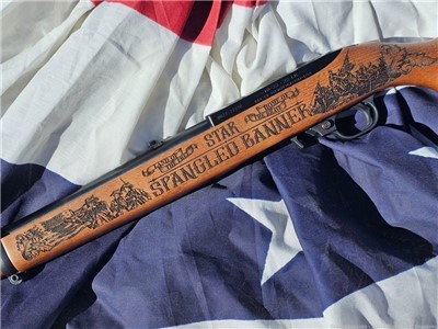 New Item! Star Spangled Banner Commemorative Engraved Ruger 10/22