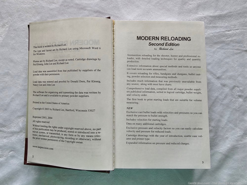 Modern Reloading Second Edition by Richard Lee-img-1