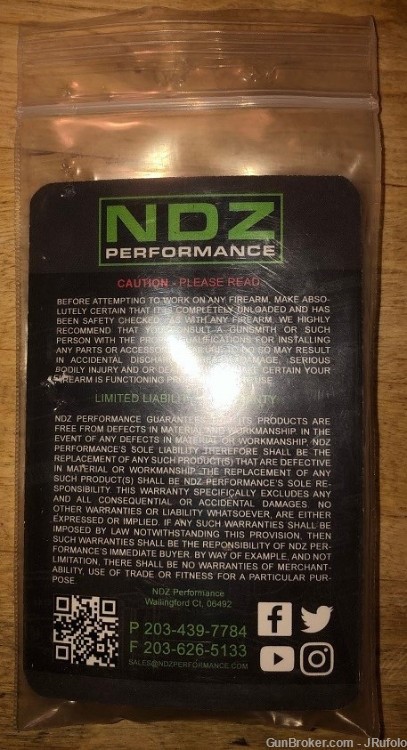 NDZ Black Adapter Stainless Guide Rod 13LB 17 22 31 34 35 37 for Glock GEN -img-2