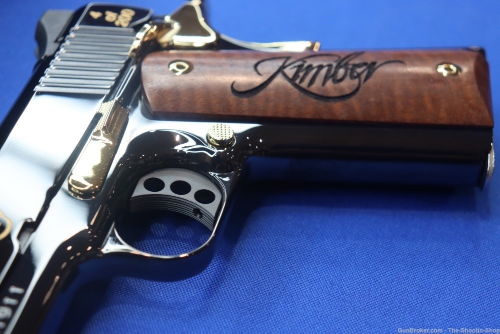 Kimber Liberty Bell Pistol High Polished Gold Engraved 45ACP 1911 1 of 200 -img-26