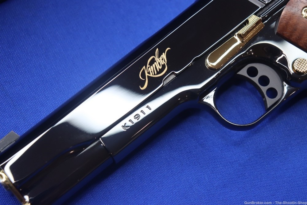 Kimber Liberty Bell Pistol High Polished Gold Engraved 45ACP 1911 1 of 200 -img-12