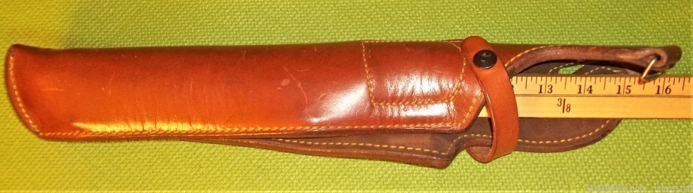 Vintage COBRA GUNSKIN HUGE L/H Leather Shoulder Holster  44Magnum?-img-8