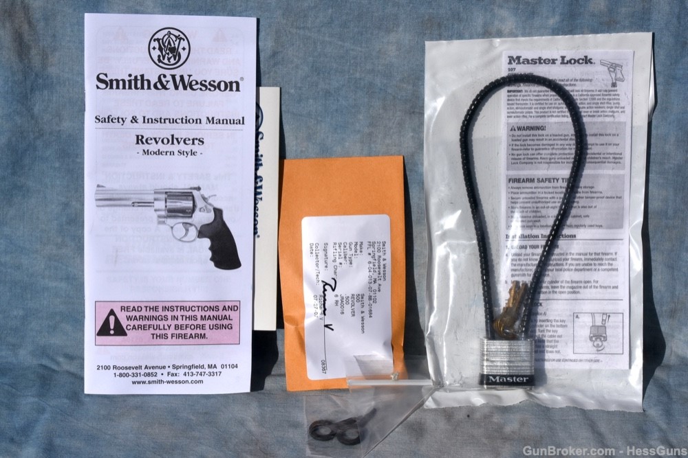 LNIB Smith & Wesson PC John Ross 500 S&W 5"-img-32