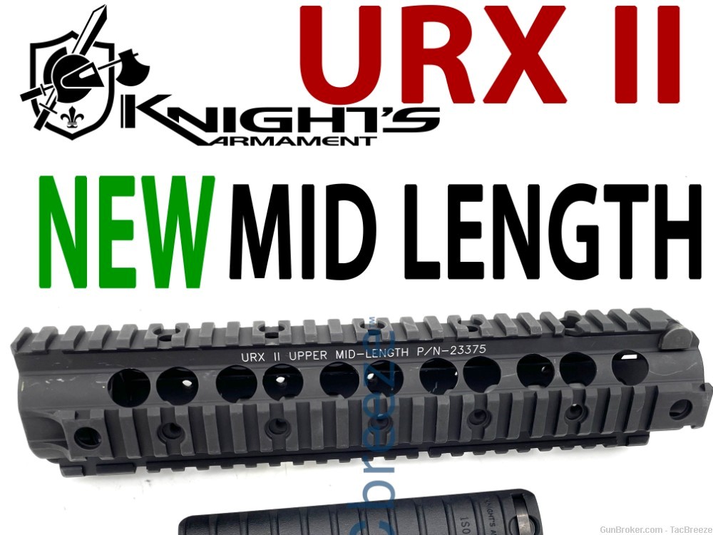 KAC Knight URX 2 SR15 sr 15 5.56 KAC MID LENGTH URX Knights URX2 handguard-img-0