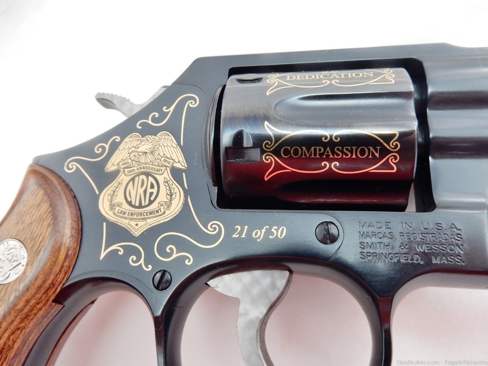 2010 Smith Wesson 10 38 4 Inch NRA Only 50 Made -img-6